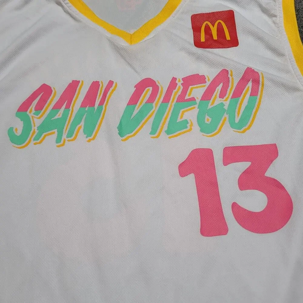 San Diego Padres Jersey Extra Large Manny Machado City Connect Basketball Tank
